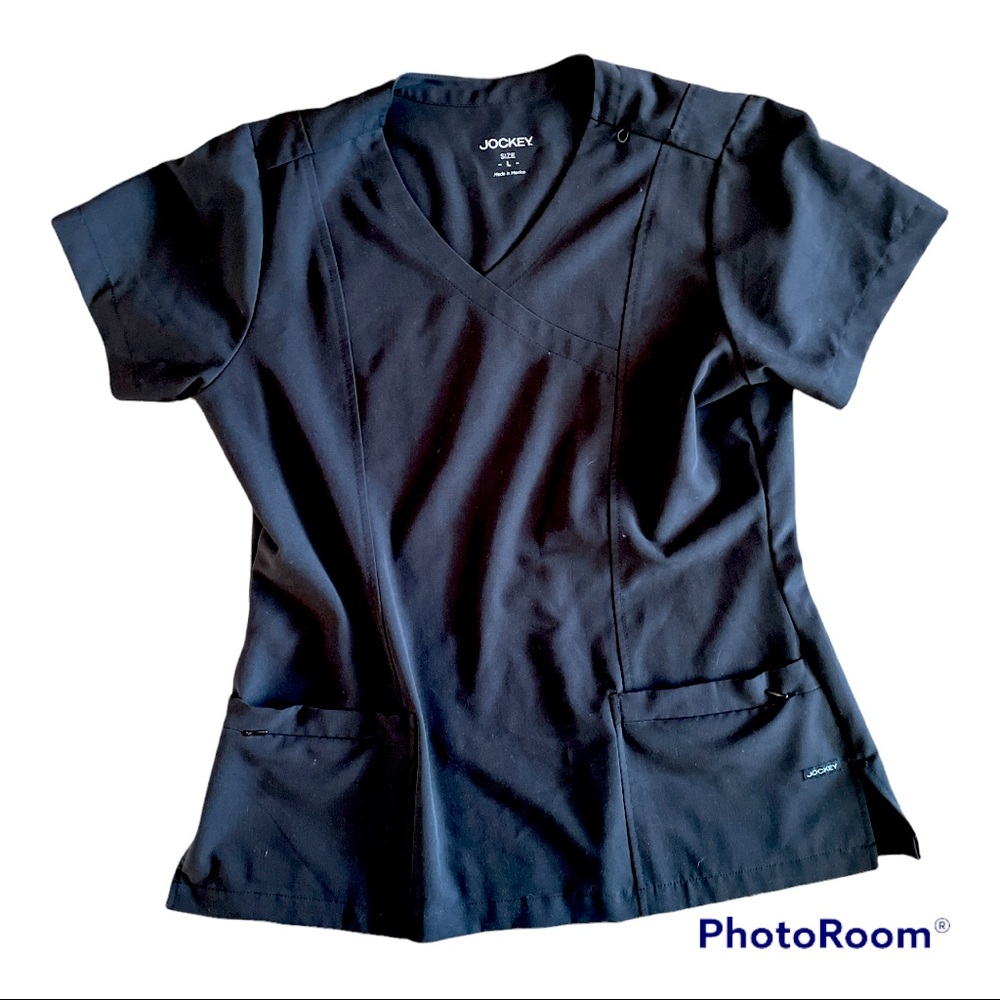 Womens Jockey Scrub Top- Large